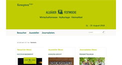 Desktop Screenshot of festwoche.com